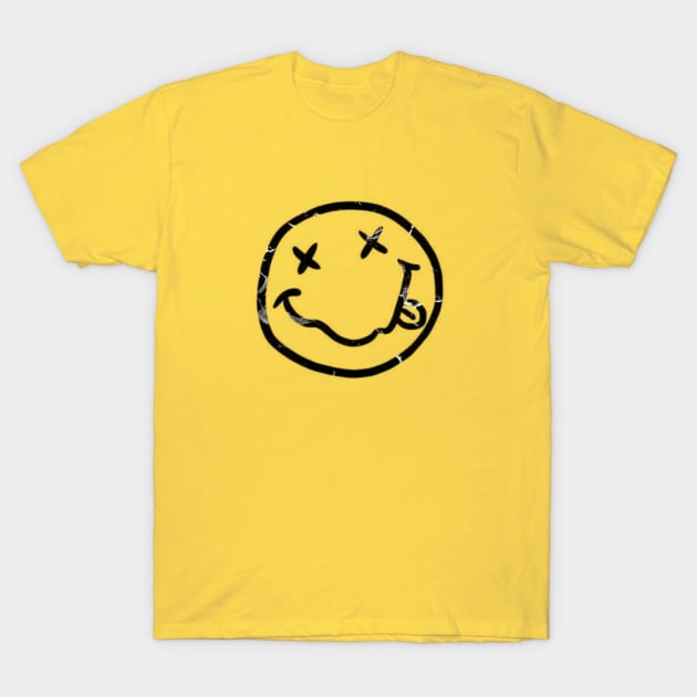 X Smiley Face T-Shirt by Xiff Designs